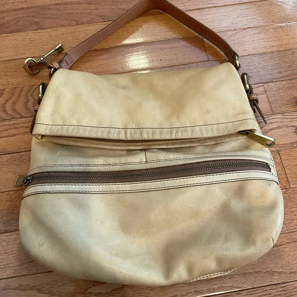 FOR @Esthetician14   ❌ Fossil Leather Shoulder Bag Purse